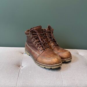 L.L. Bean Men’s Leather Fleece Lined Boot, US Size 10